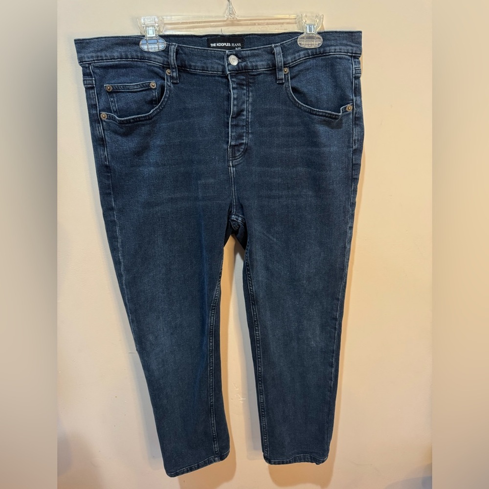 The Kooples Slim Fit Dark Blue Jeans Sz 34